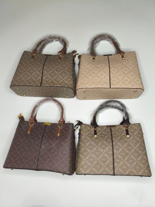 Korean Textured Printed Women's Handbag